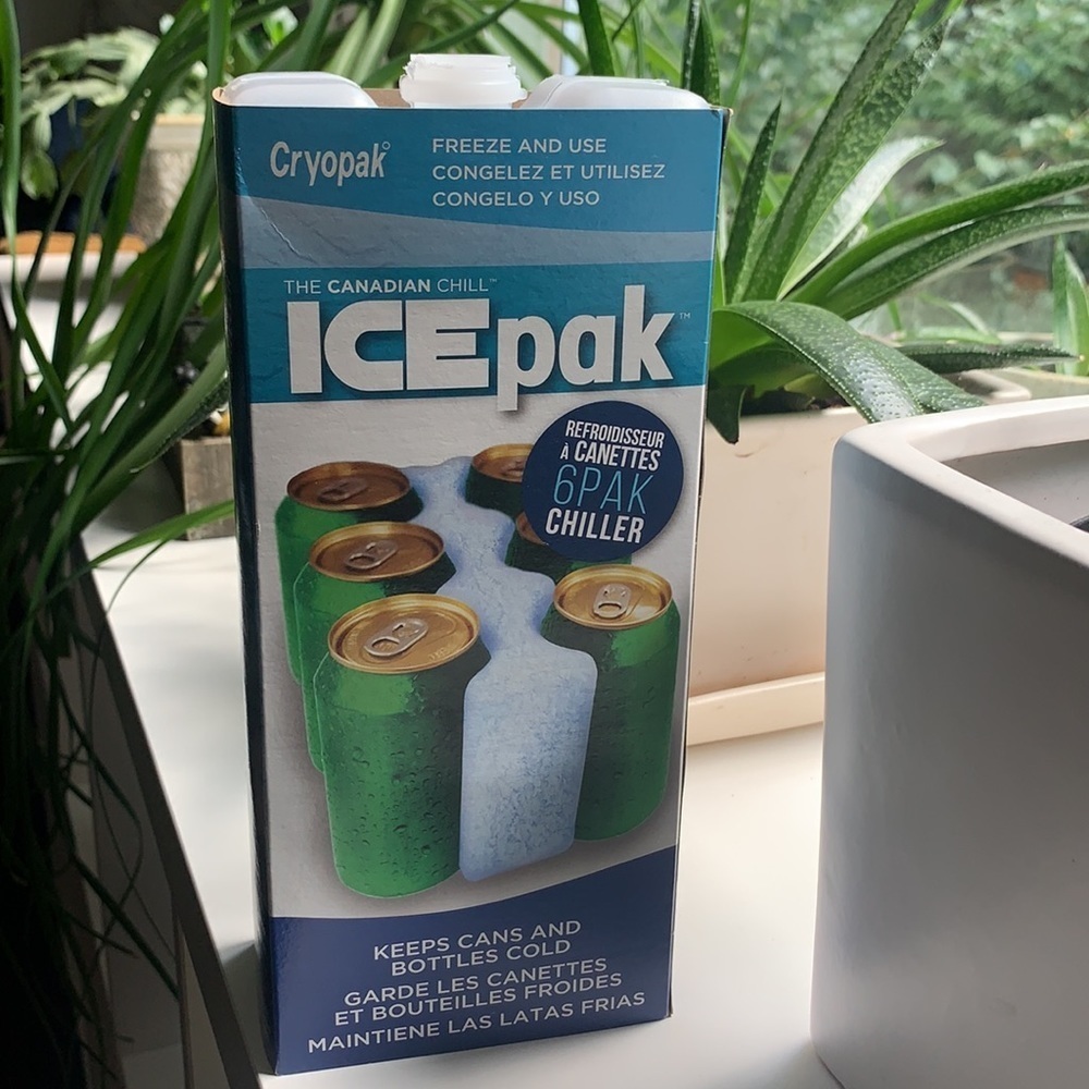 𝅺FREE with Purchase NIB Cryopak 6 pack chiller ice pack